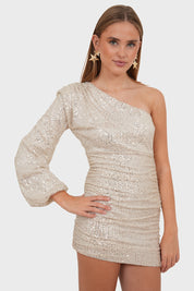 "Cosmo" dress champagne