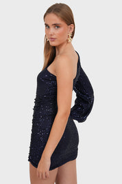 "Cosmo" dress navy
