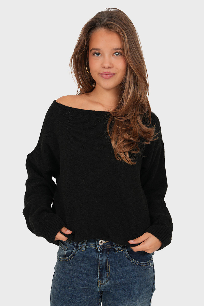 “Angel” sweater black