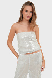 "Pixie" top light blue