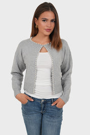 Cardigan "nacré"
