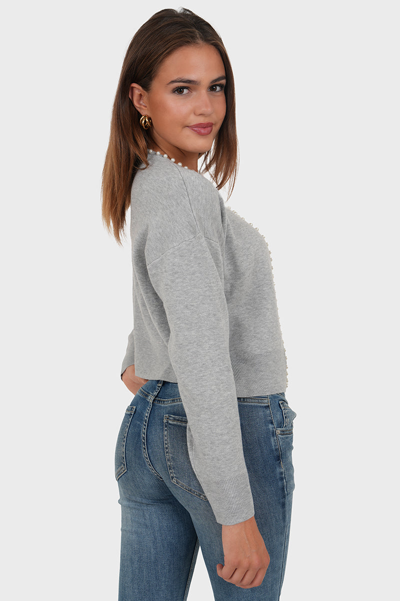 Cardigan "nacré"
