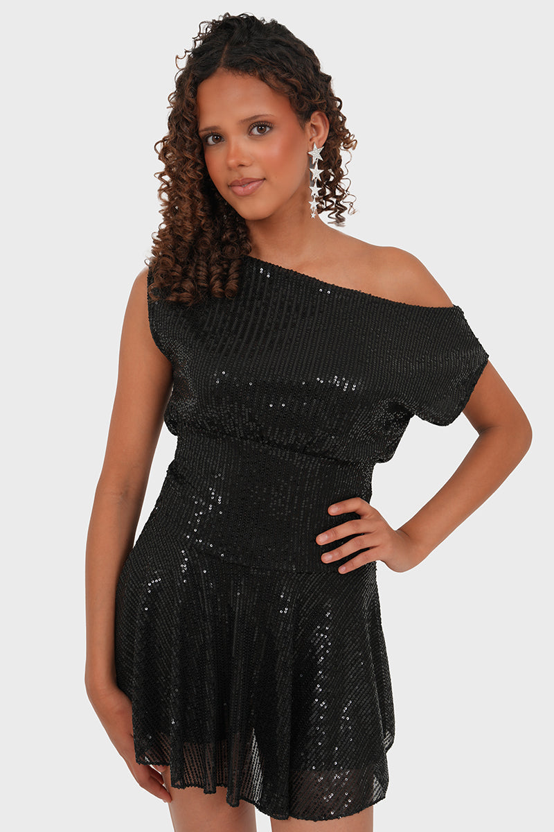 "London" dress black