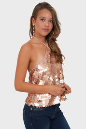 "Moon" top pink (pre-order)