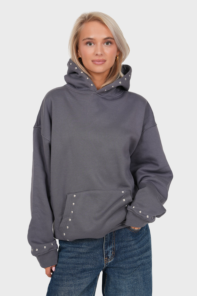 "Jule” hoodie dark grey