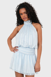 “Amelie” dress light blue
