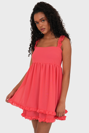 "Maisie" dress coral