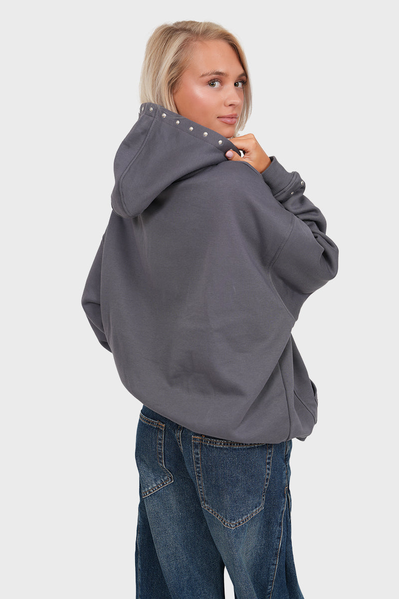 "Jule” hoodie dark grey