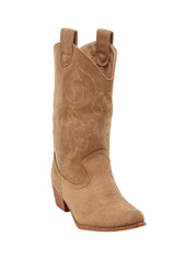 "Cowboy" boots brown suede (copy)