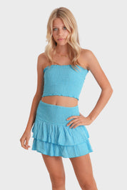 "Caribbean" skirt turquoise