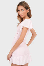 Robe "Beloved" rose clair