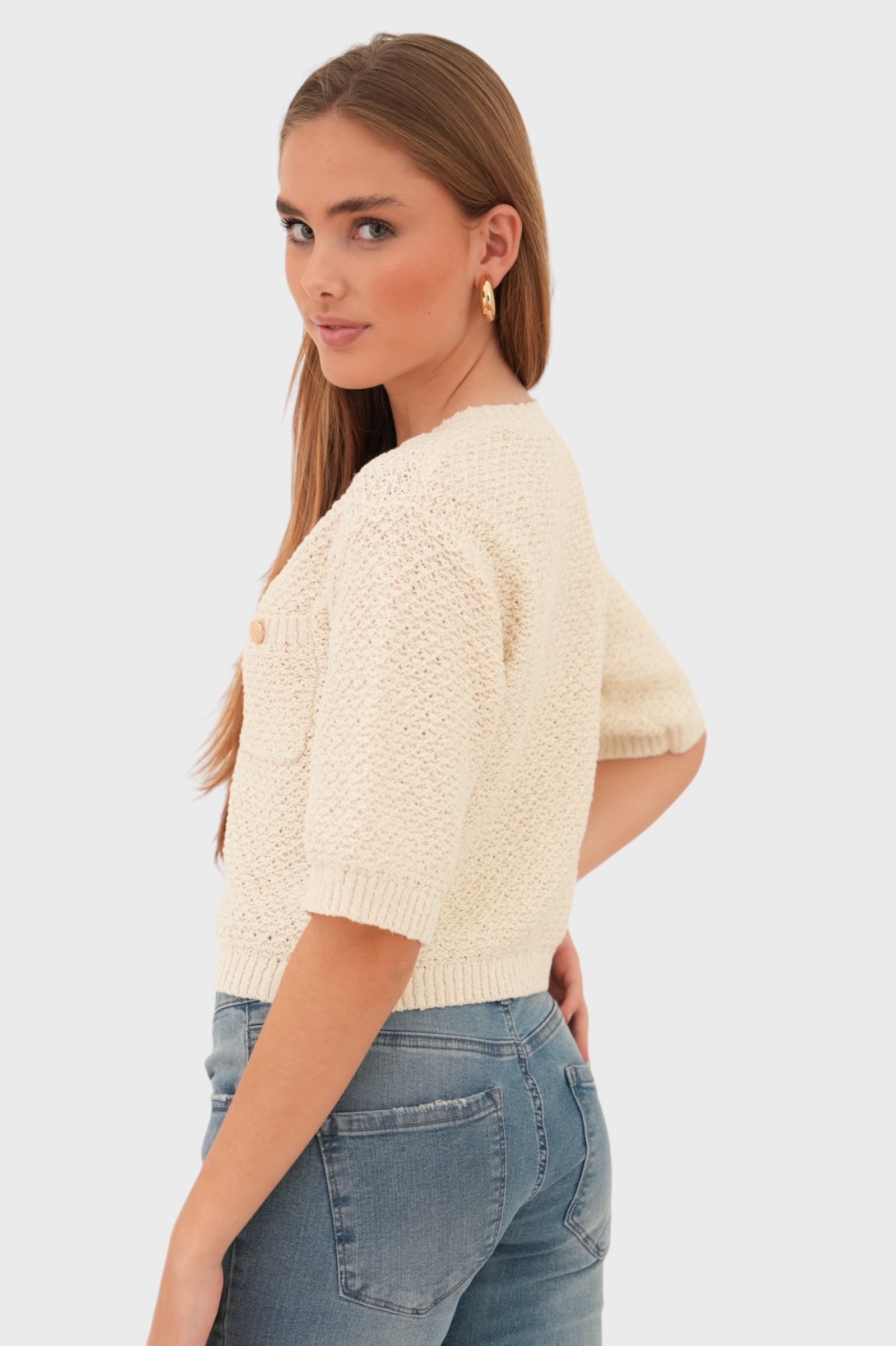 "Sophia" sweater beige