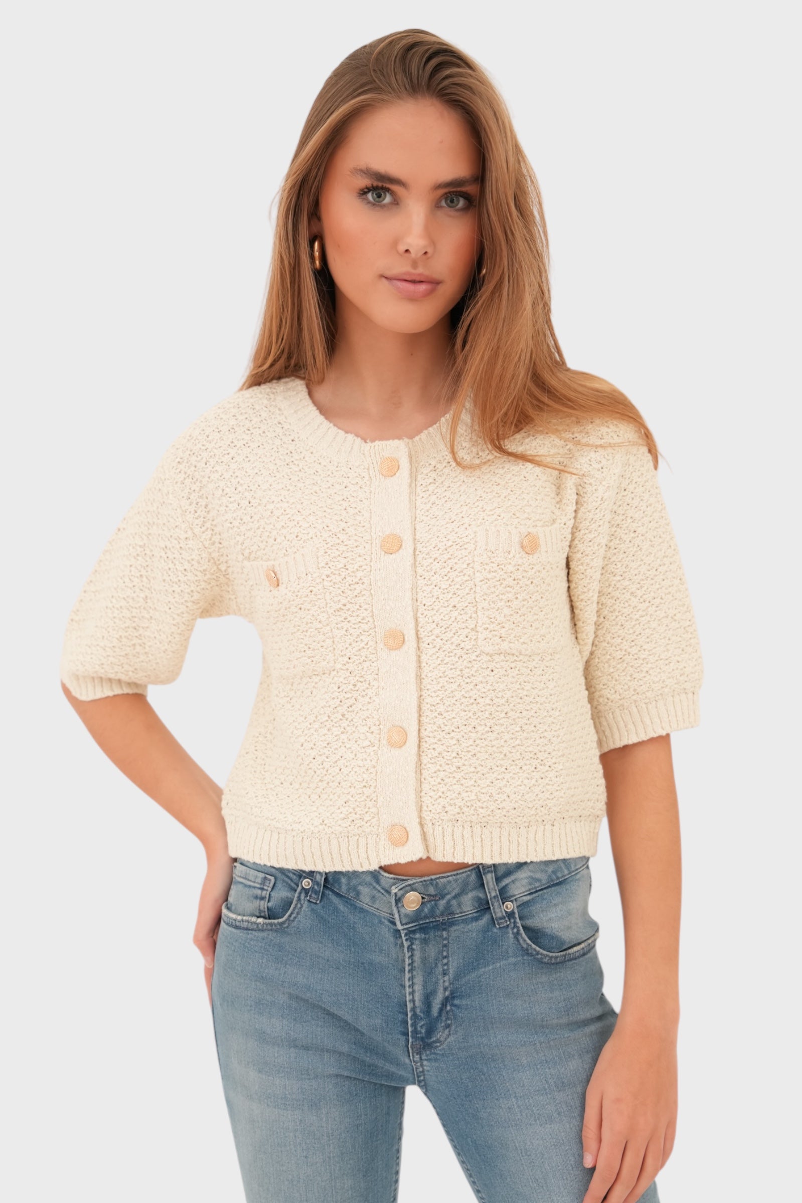 "Sophia" sweater beige