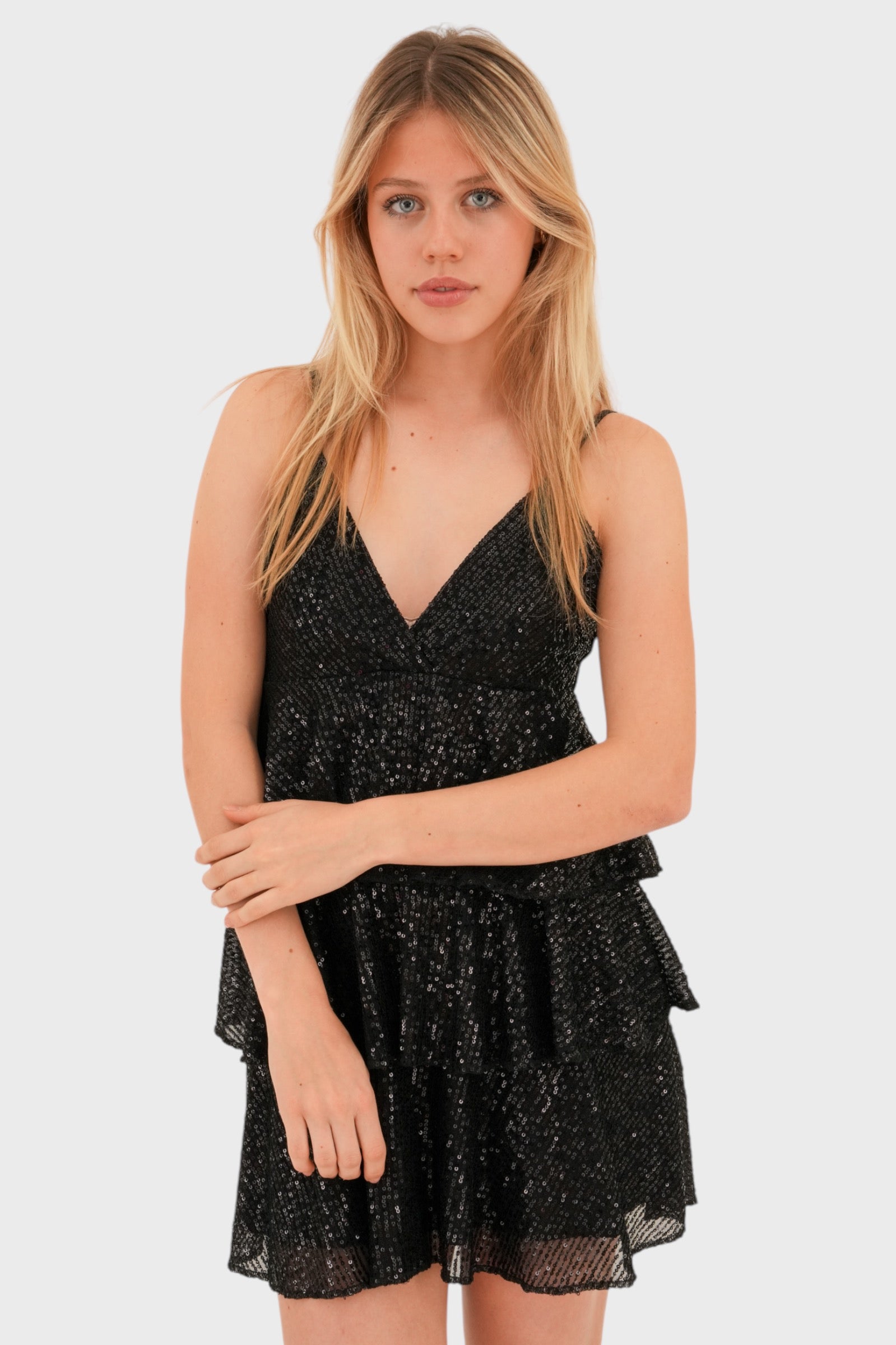 "Glimmer" dress black