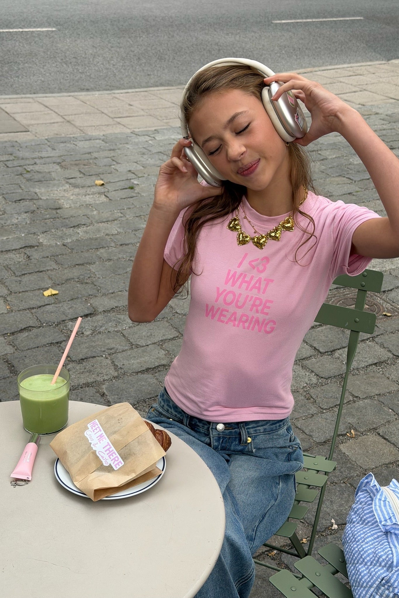 "Caro” t-shirt pink