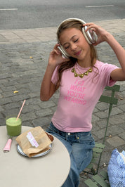 "Caro” t-shirt pink