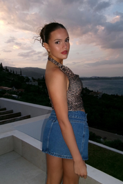 "Fayen" topp leopard