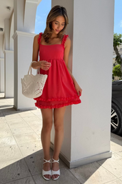 "Maisie" dress coral