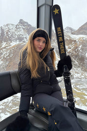 "Snowfall" skijakke svart