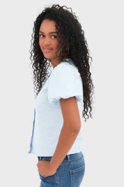 "Dove" blouse light blue