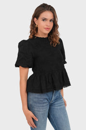 "Grace" blouse black