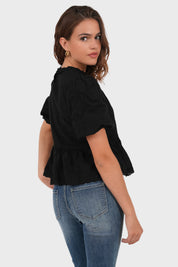 "Grace" blouse black