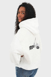 "Disco" hoodie grey