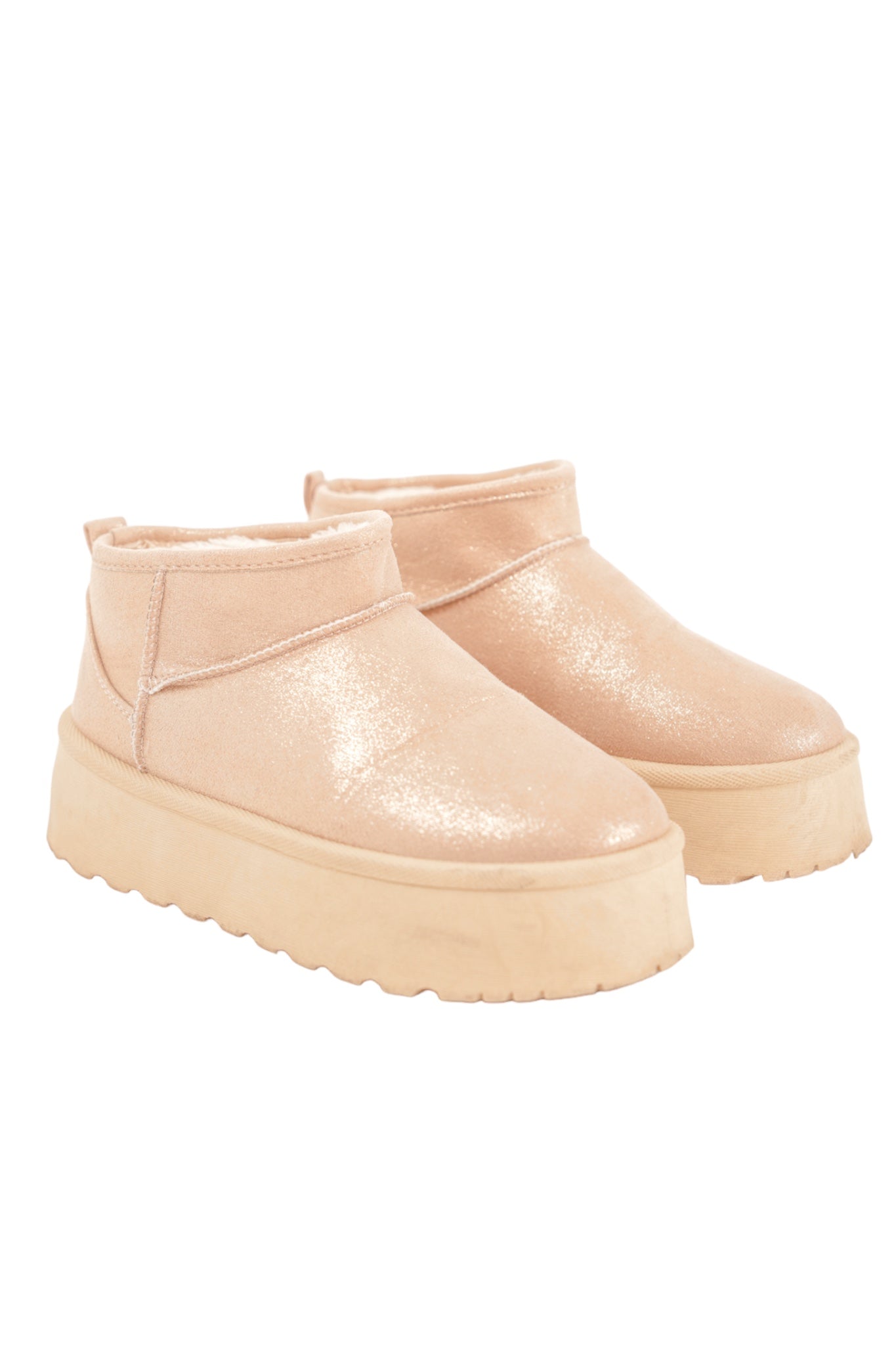 "Comfy" boots gold