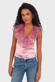 "Glow" top pink