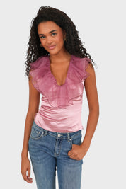 "Glow" top pink