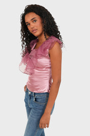 "Glow" top pink