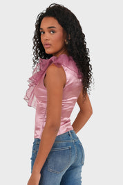"Glow" top pink