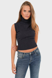 "Casual" top navy