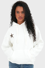 "Only one" hoodie white