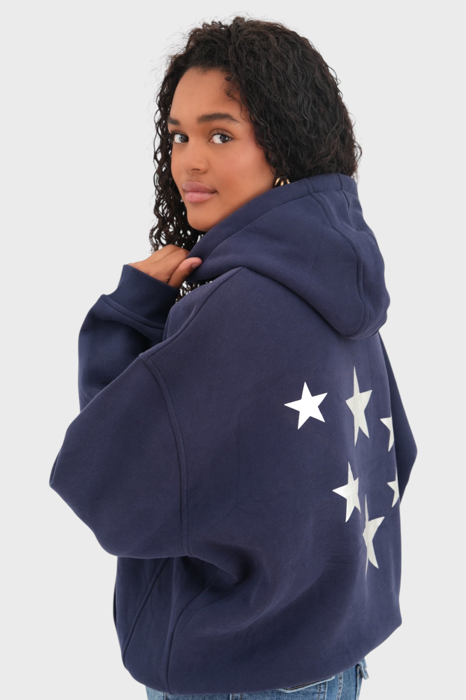 "Stars" hoodie navy (PRE ORDER)