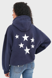 "Stars" hoodie navy (PRE ORDER)