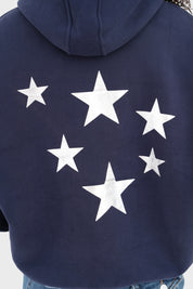 "Stars" hoodie navy (PRE ORDER)