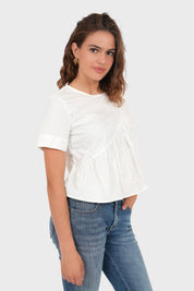 "Sofia" top white