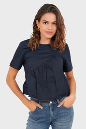 "Sofia" top navy