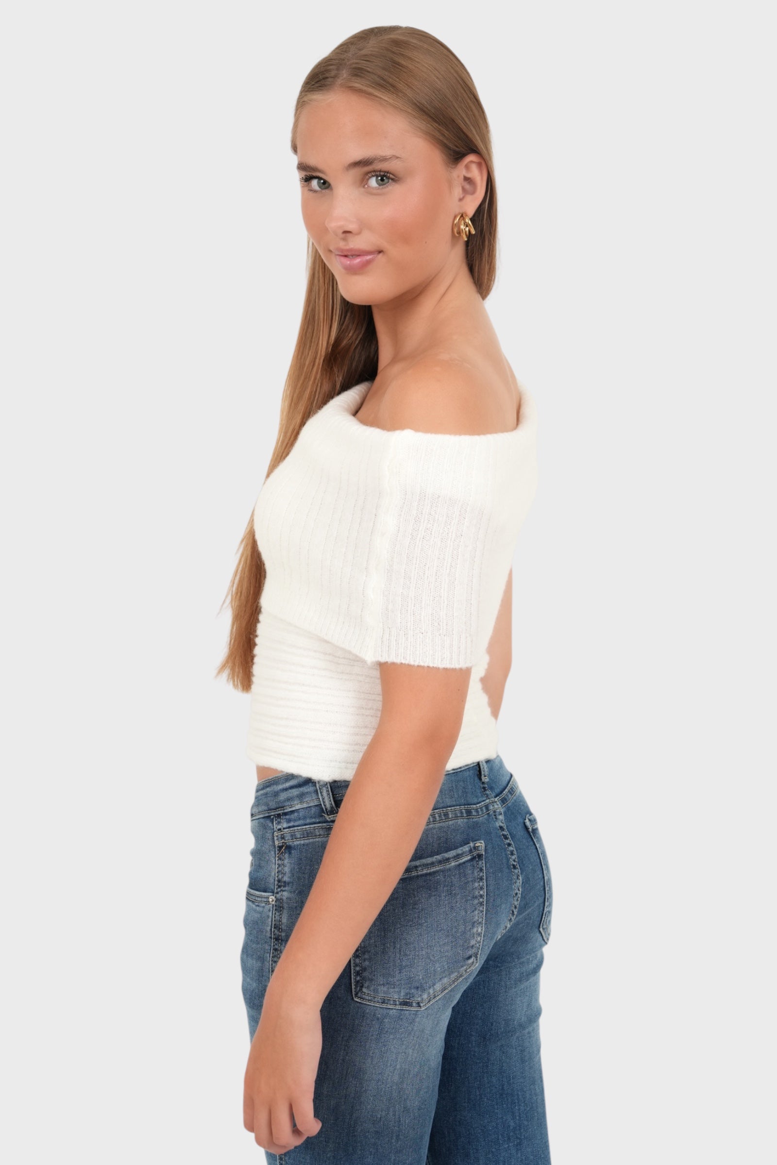 "Flore" top white (PRE ORDER)
