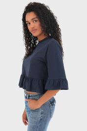 "Oslo" top navy