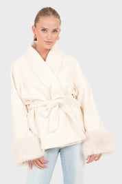 "Penny" Jacke weiß