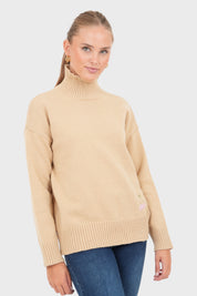 "Iris" Pullover beige