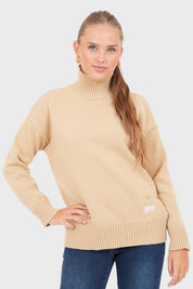 "Iris" Pullover beige