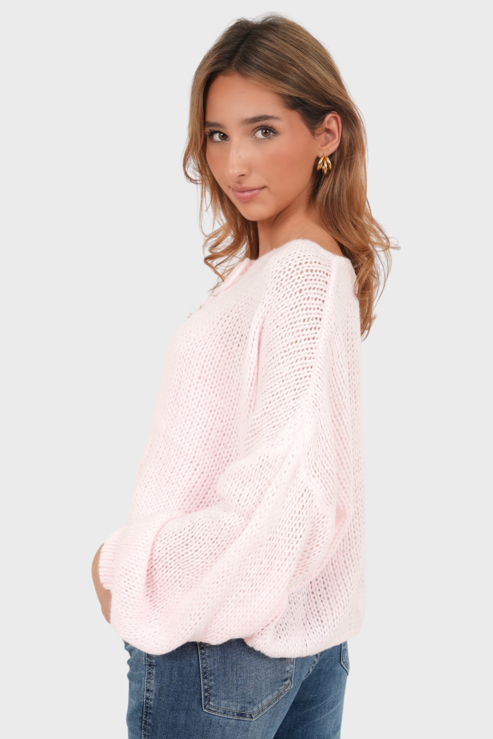 "Date" vest baby pink