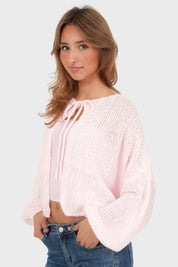 "Date" vest baby pink