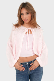 "Date" vest baby pink