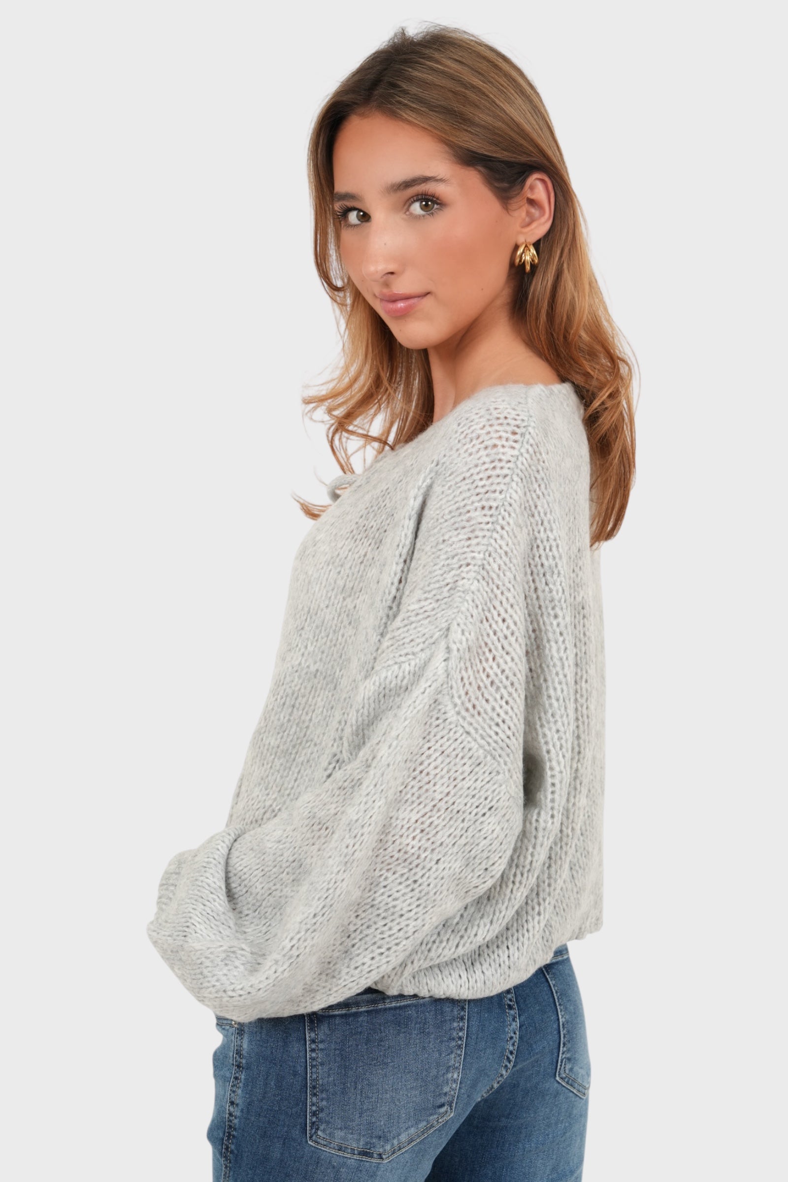 "Date" vest light grey