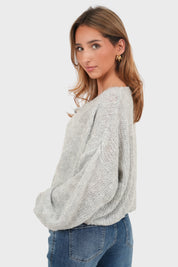 "Date" vest light grey