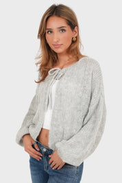 "Date" vest light grey